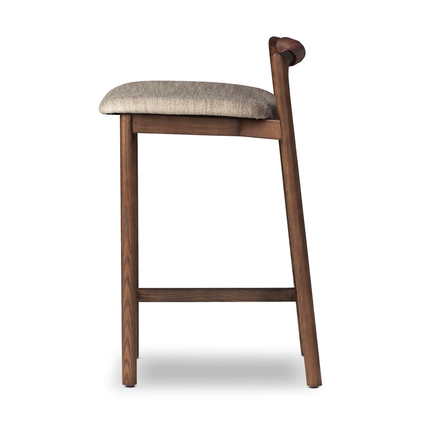 Brandon Counter Stool in Wheat side view