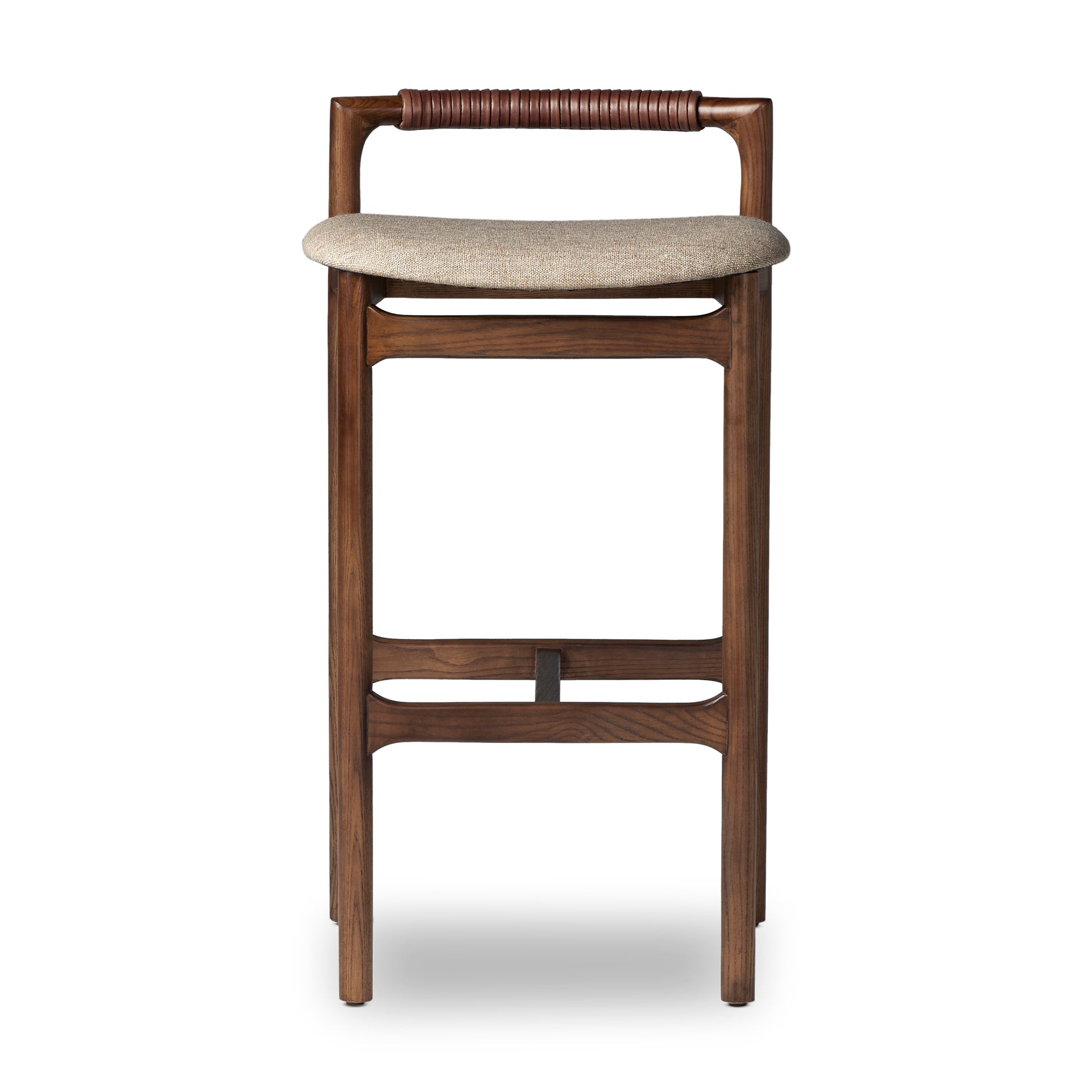 Brandon Bar Stool in Wheat front