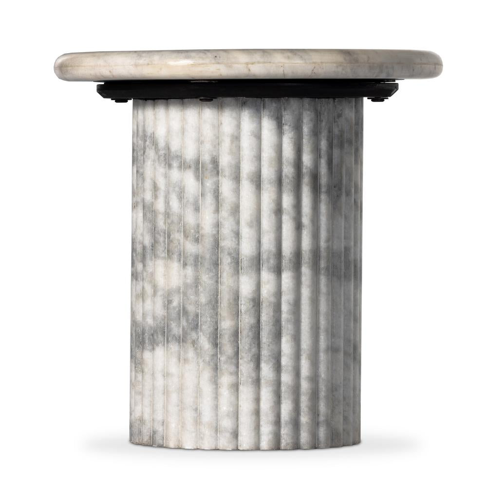 Deco Marble End Table