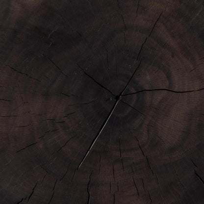 Ferris End Table close up of wood