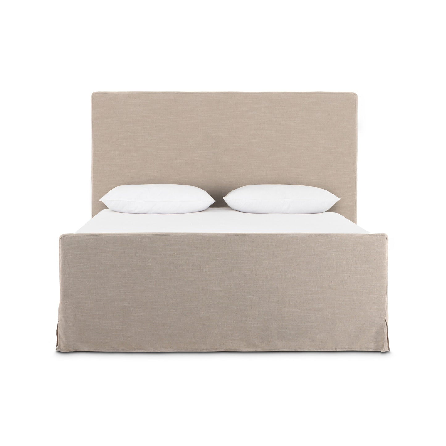 Sabine Slipcover Bed in Savoy Parchment