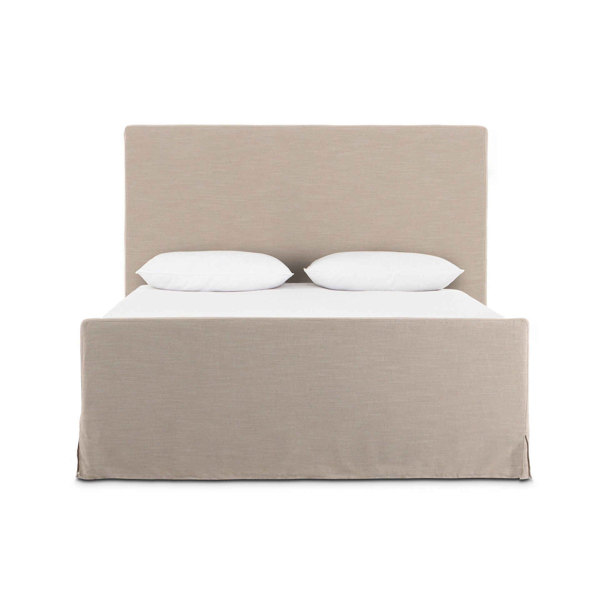 Sabine Slipcover Bed in Savoy Parchment