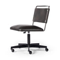 distressed black Jackson Desk Chair