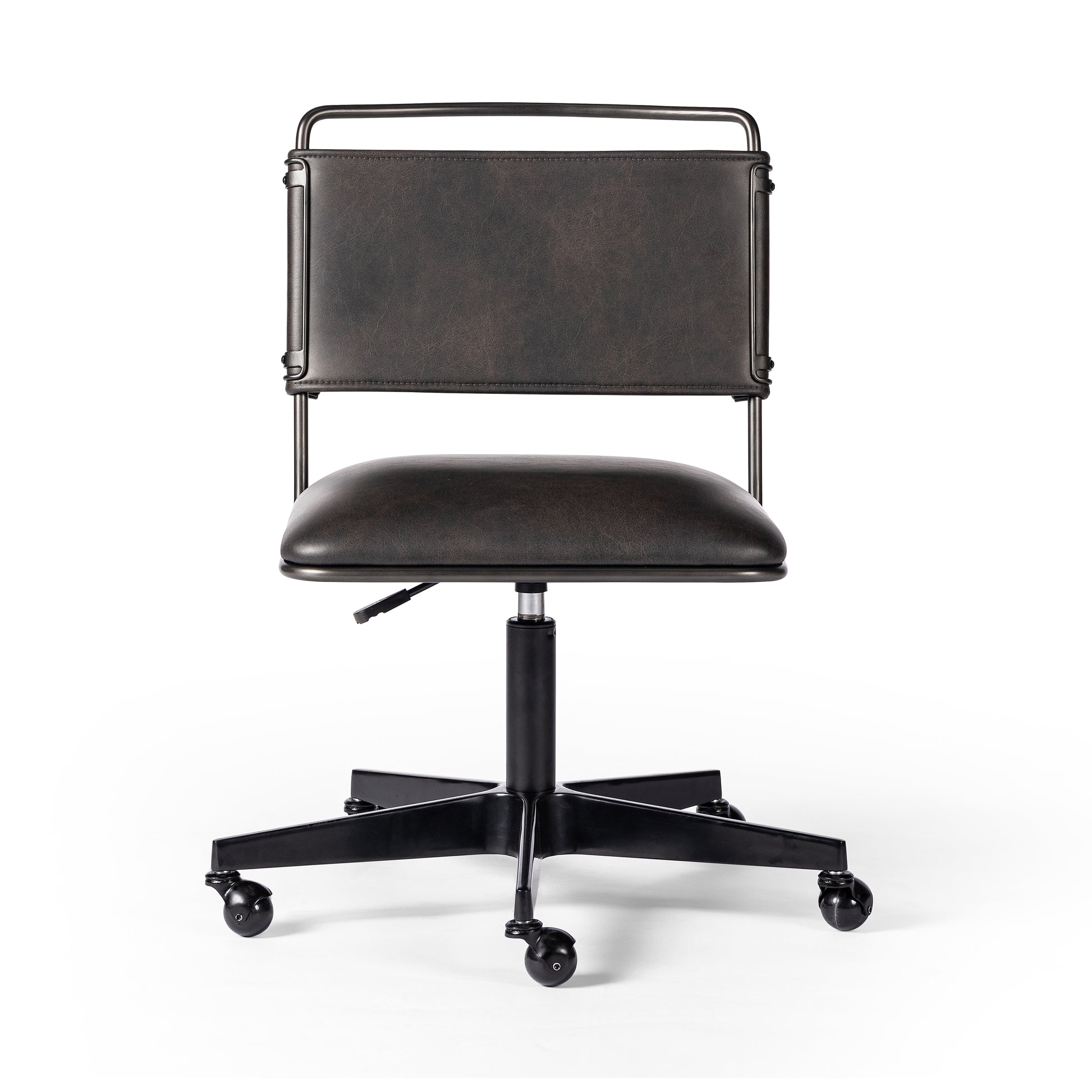 distressed black Jackson Desk Chair