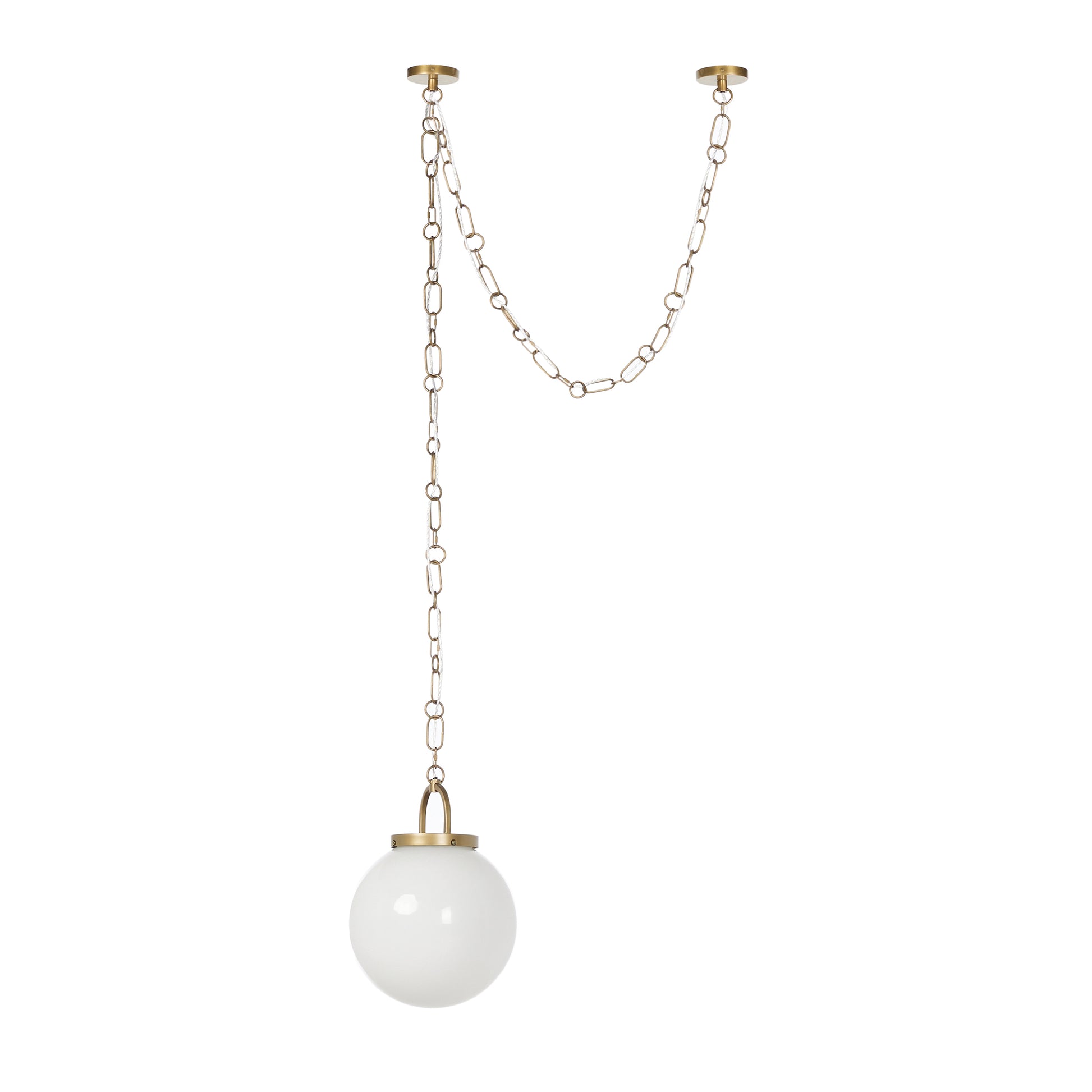 Evelyn Pendant shown swagged