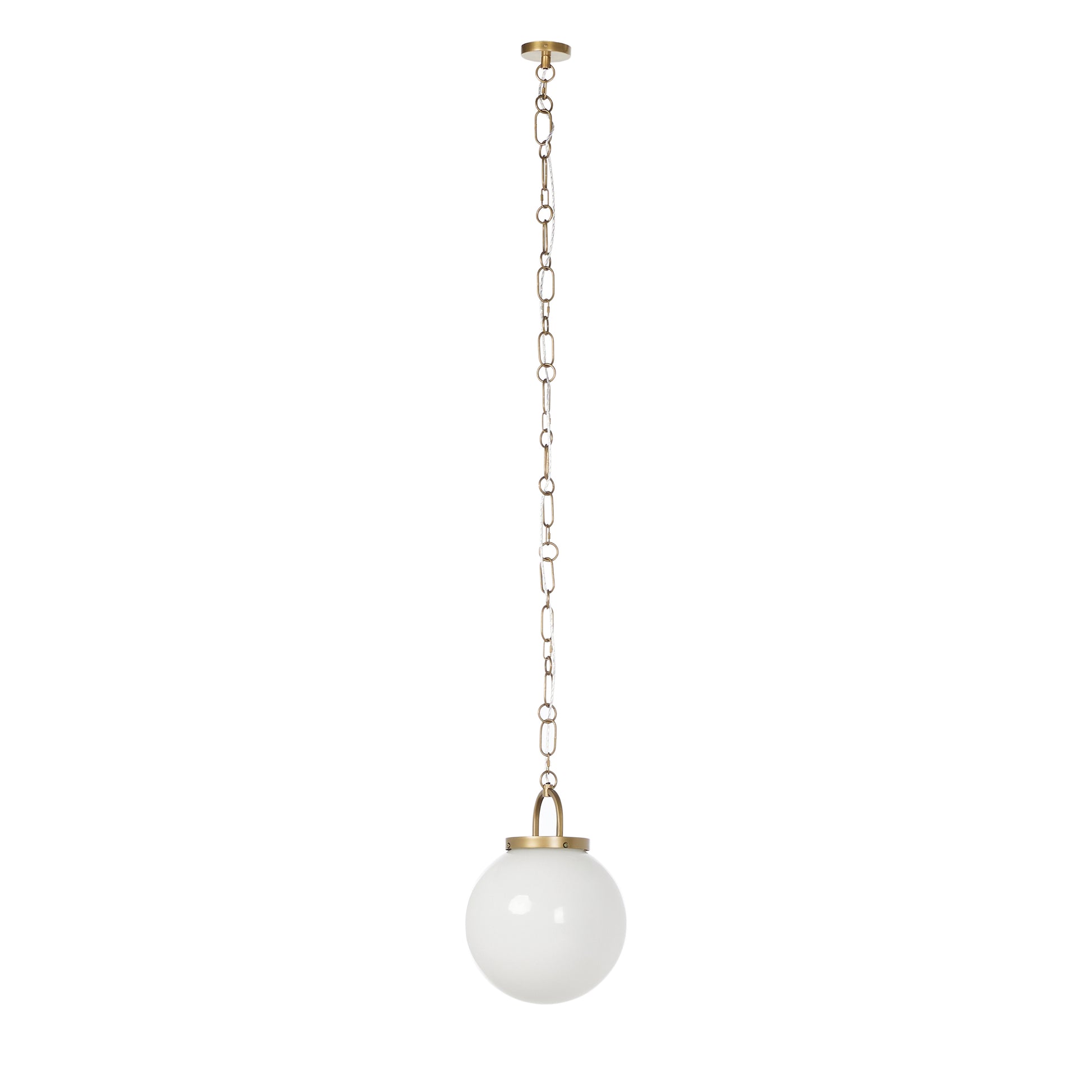 Evelyn Pendant shown not swagged