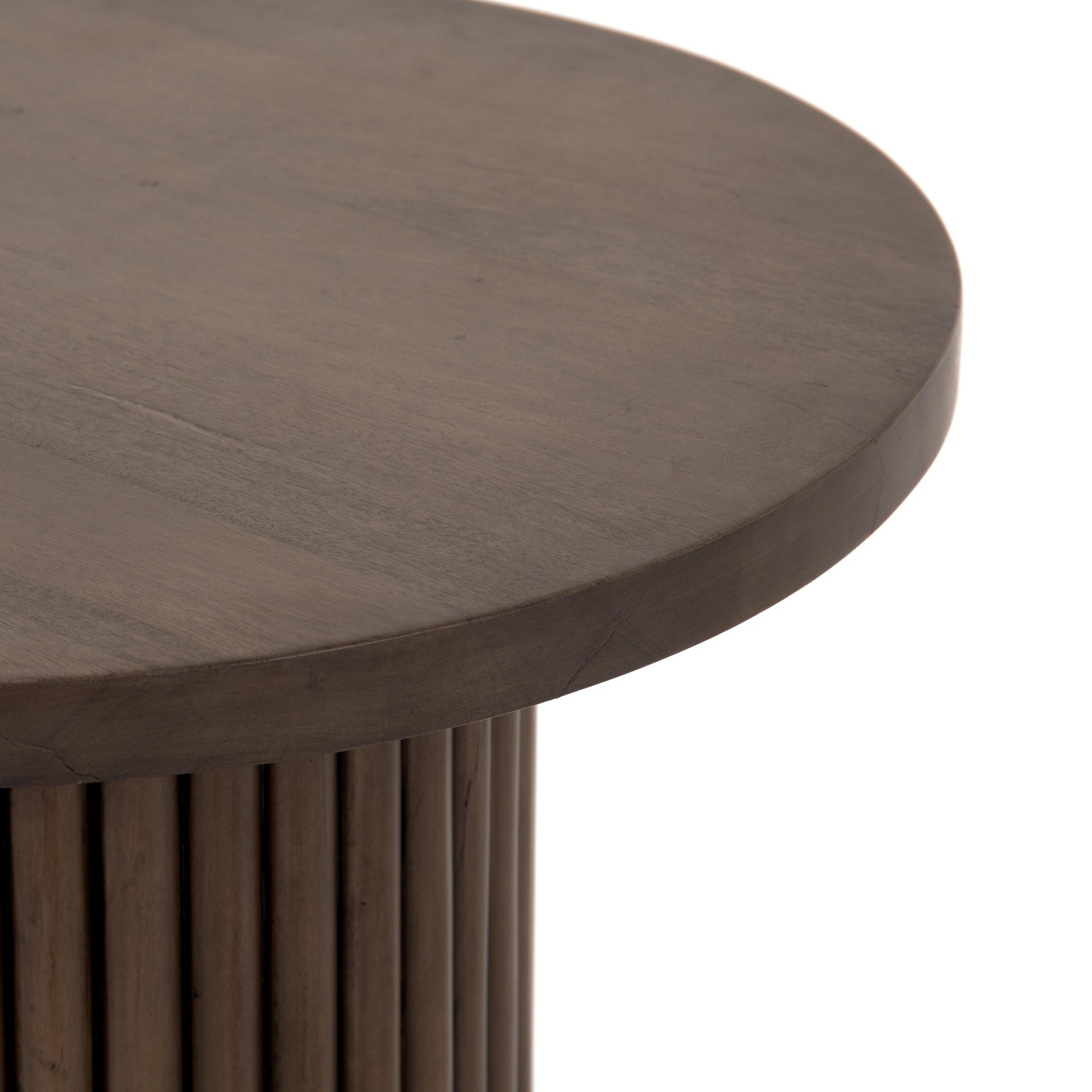 Paulo End Table close up of tabletop
