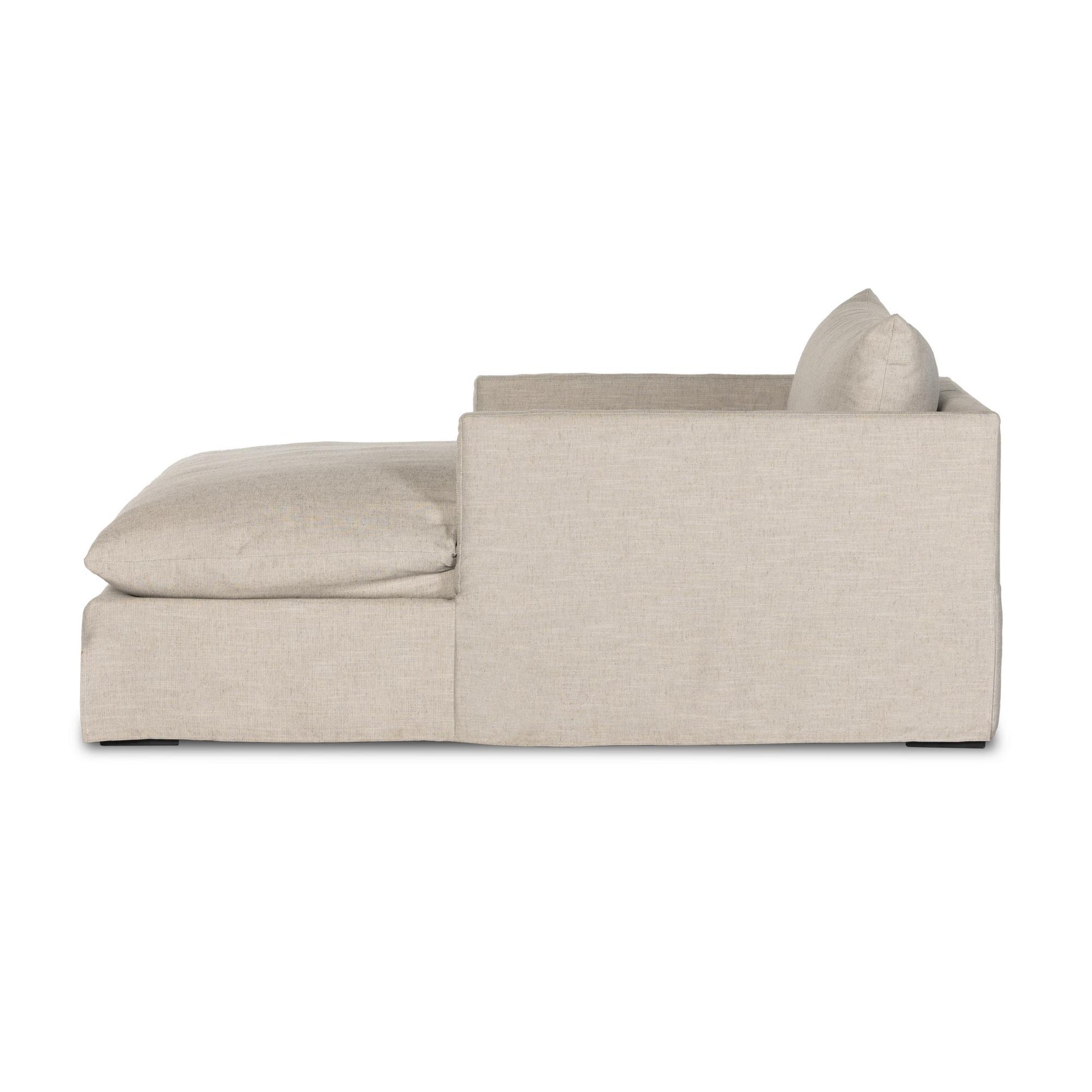 Rowan Chaise valley nimbus side view