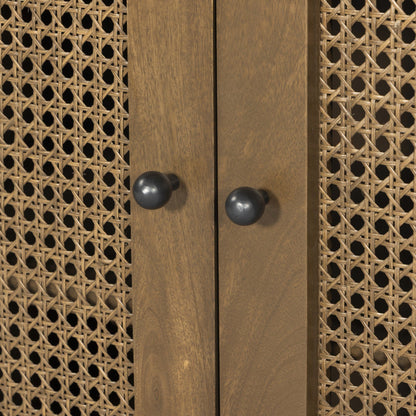 Taupe Mango close up view of doorknobs