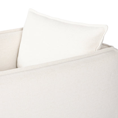 Alessi Linen close up view of chair back