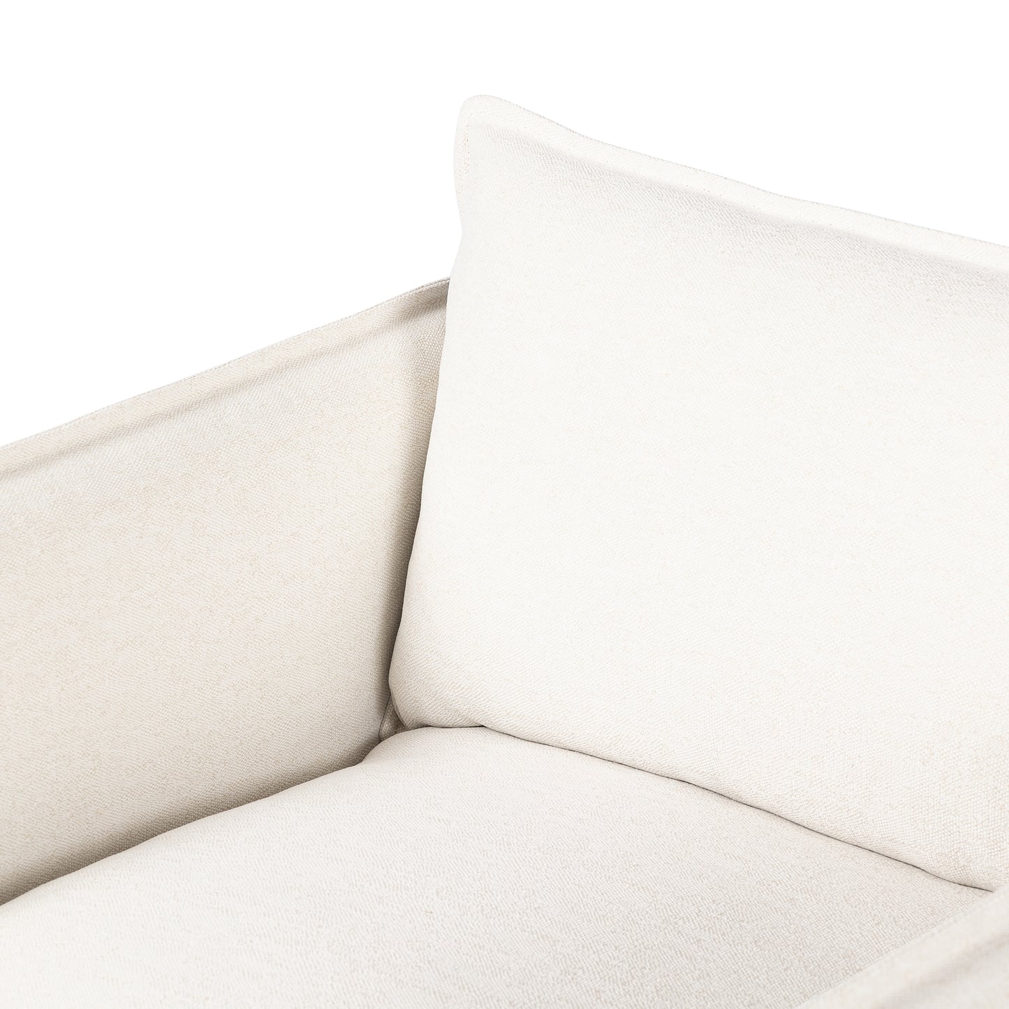 Alessi Linen chair pillow close up view