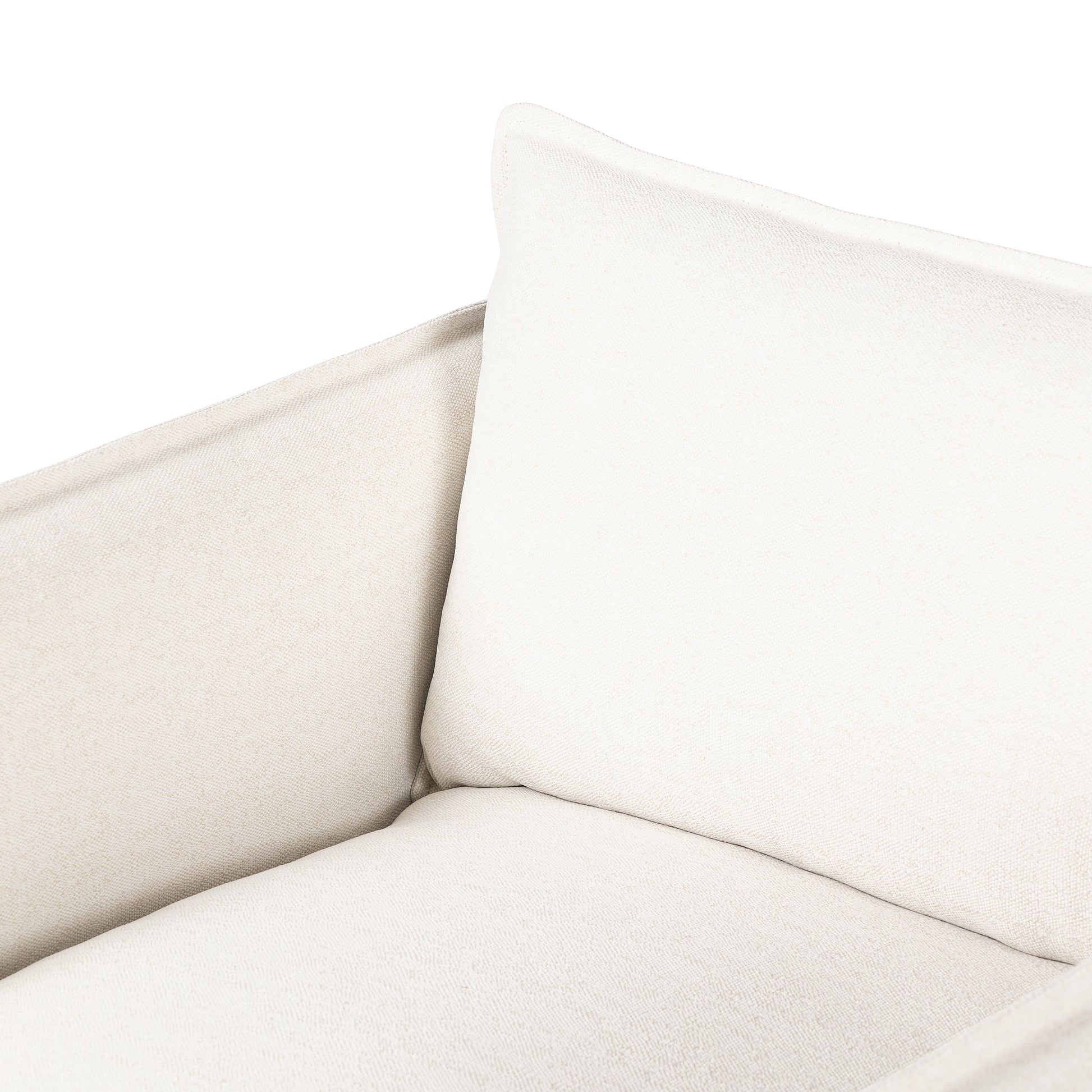 Alessi Linen chair pillow close up view