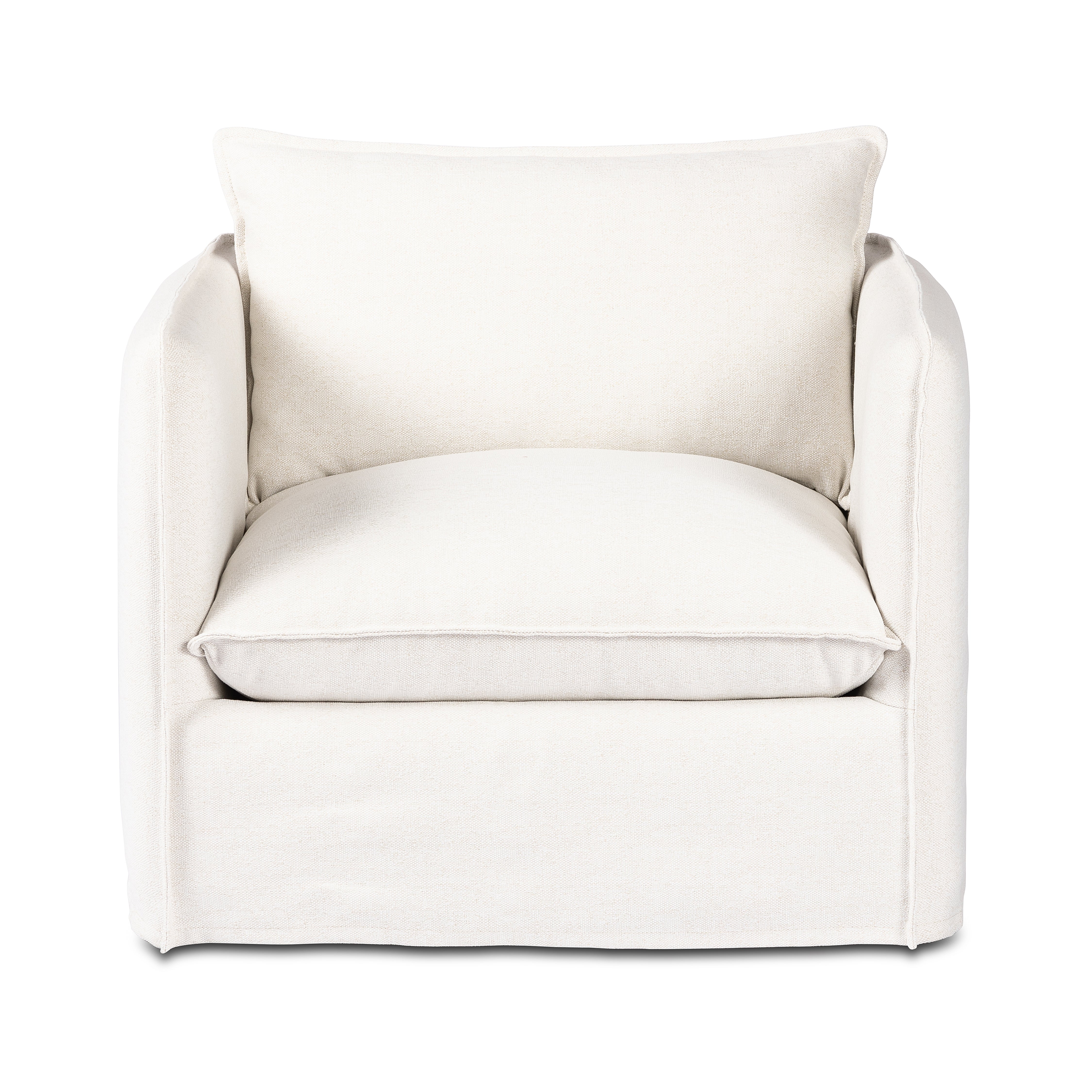 Leon Outdoor Swivel Chair – Magnolia
