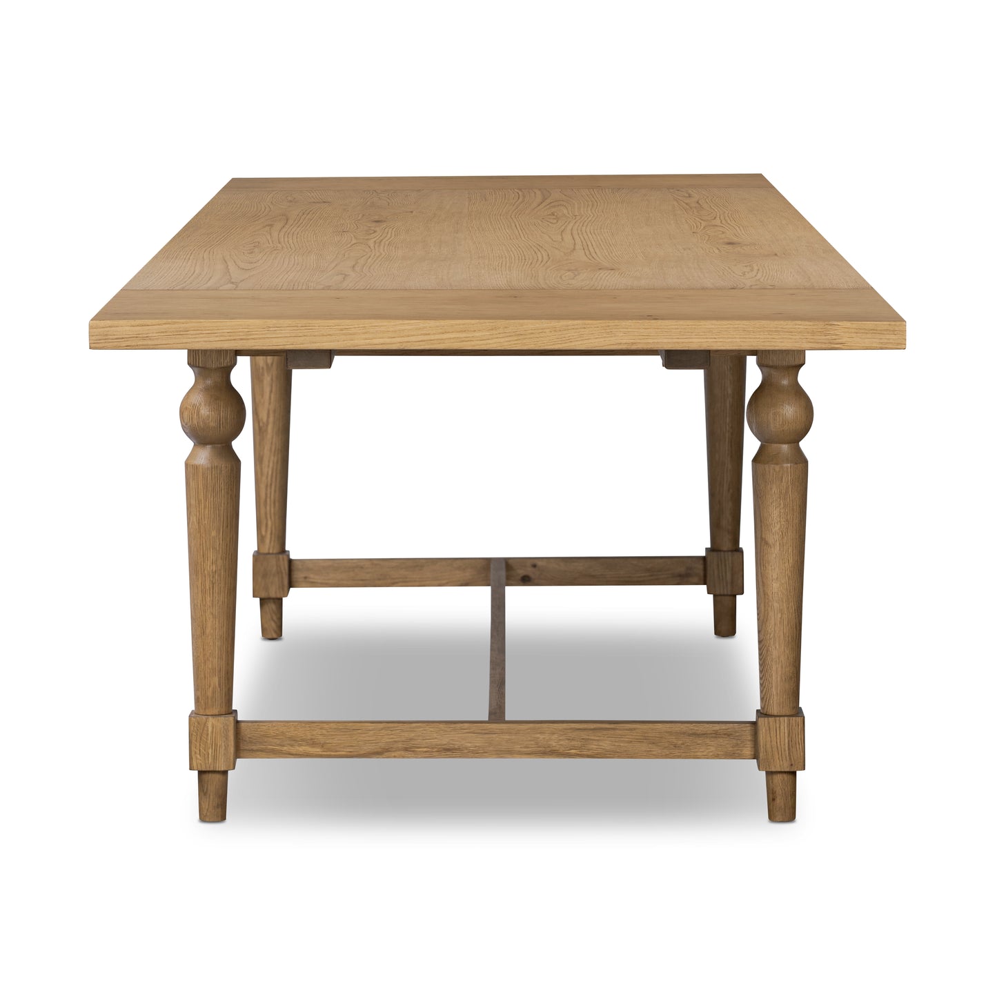 Beau Extension Dining Table extended side view