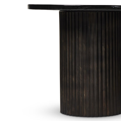Madden Smoked Glass End Table