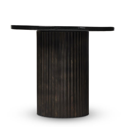 Madden Smoked Glass End Table