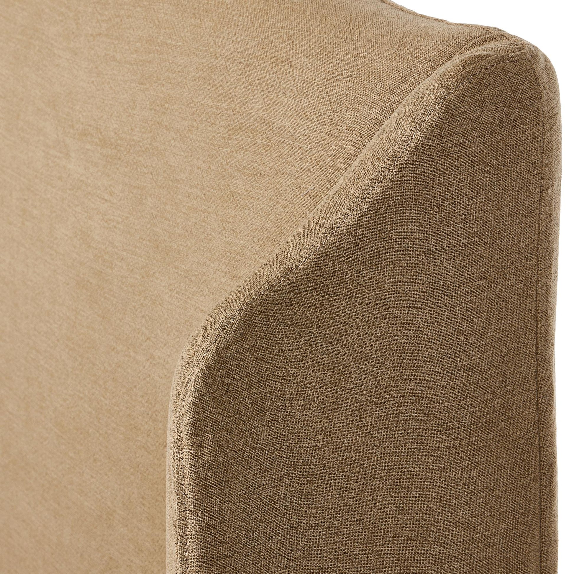 Blythe Slipcover Bed broadway canvas close up