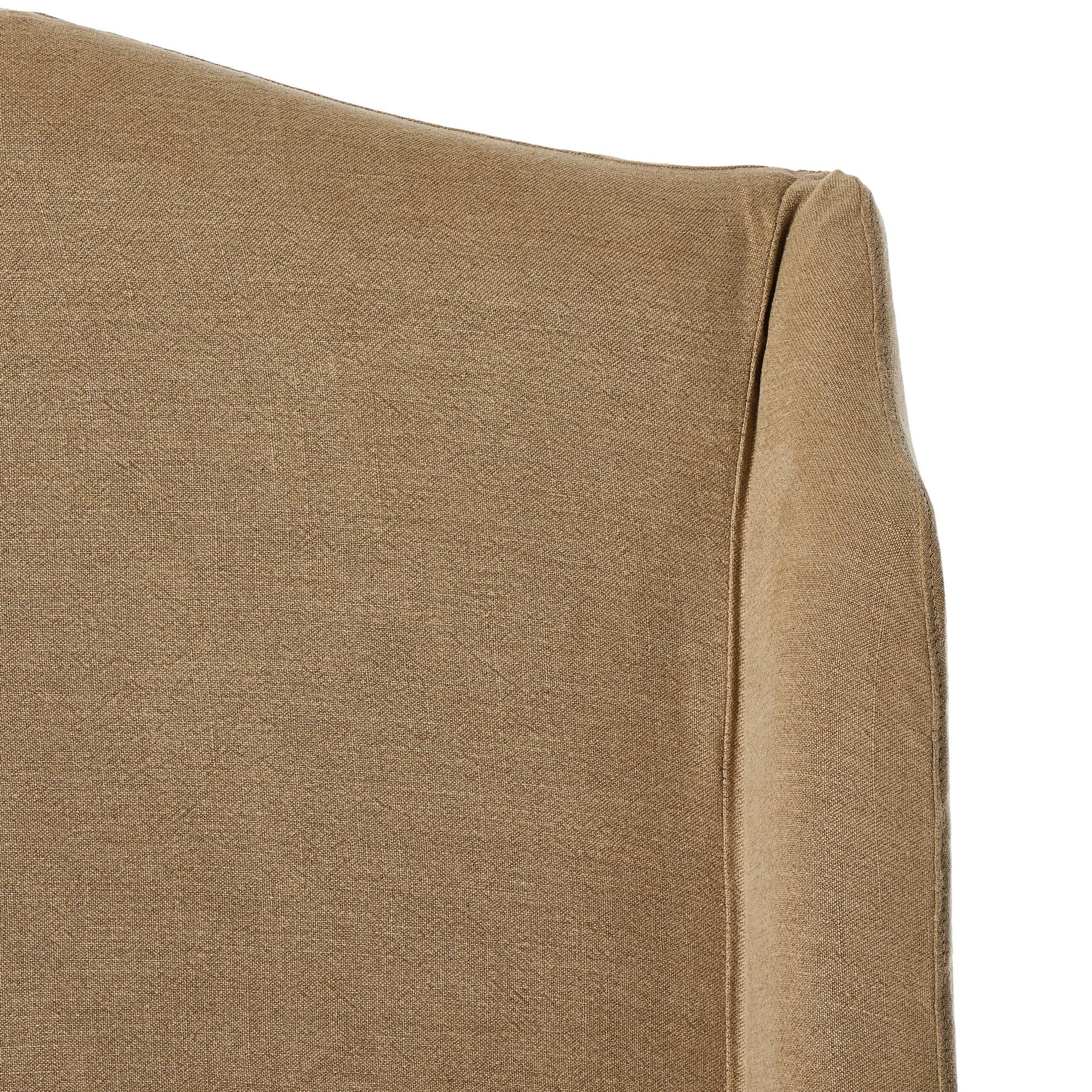 Blythe Slipcover Bed broadway canvas close up