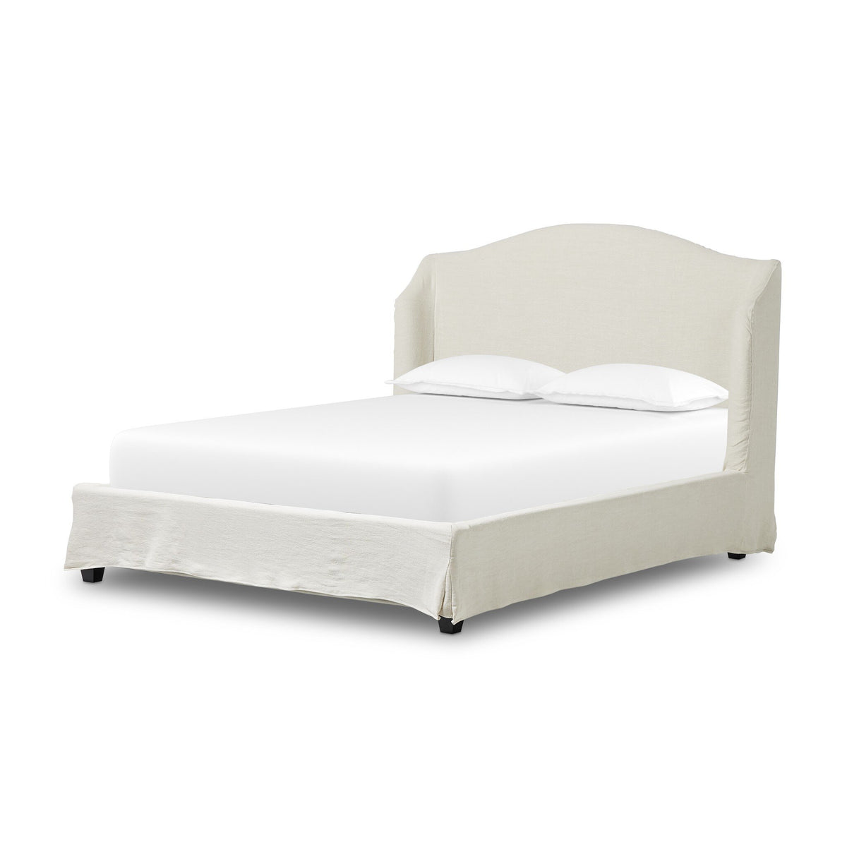 Blythe Slipcover Bed in Broadway mist