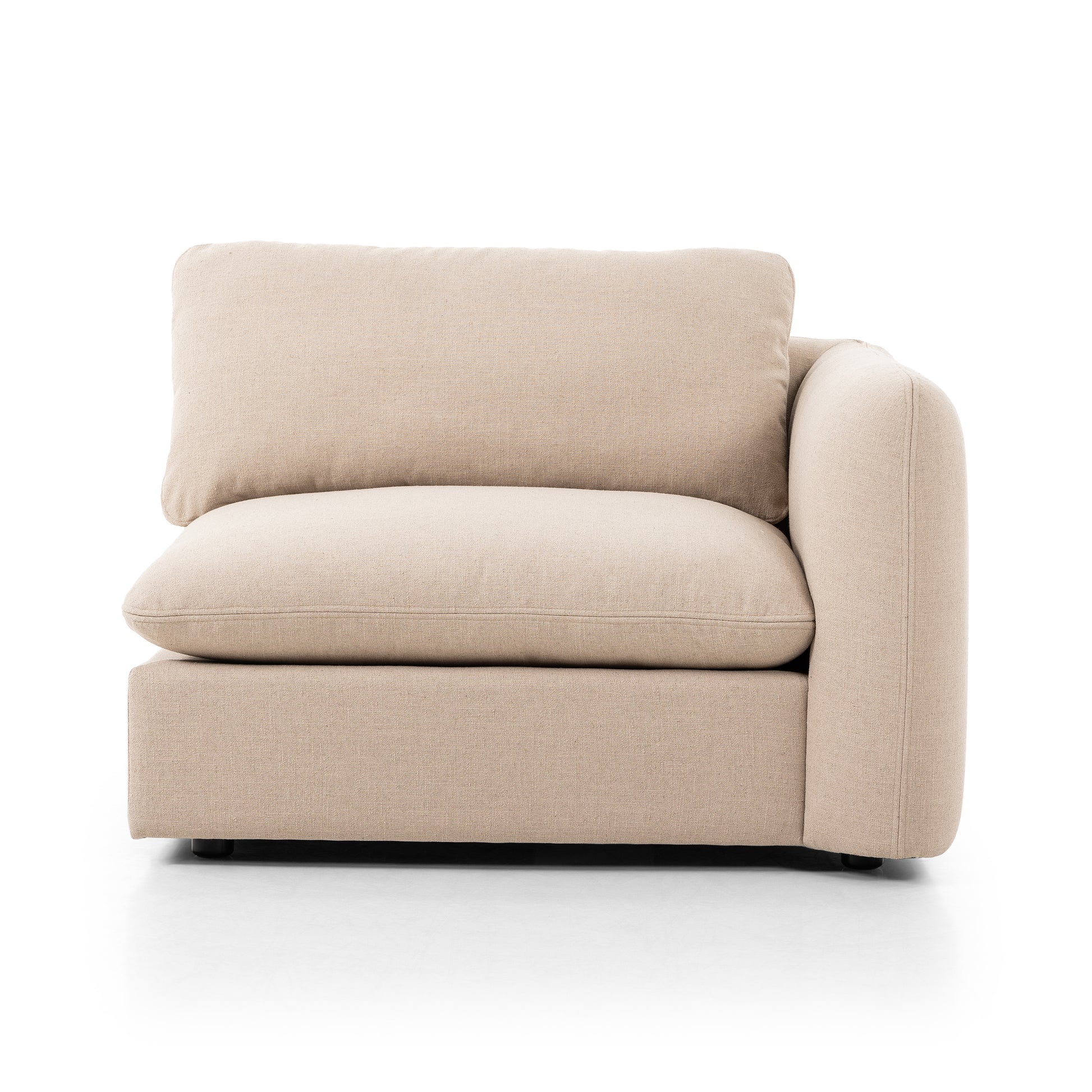 Taupe Laura Sectional Right Arm