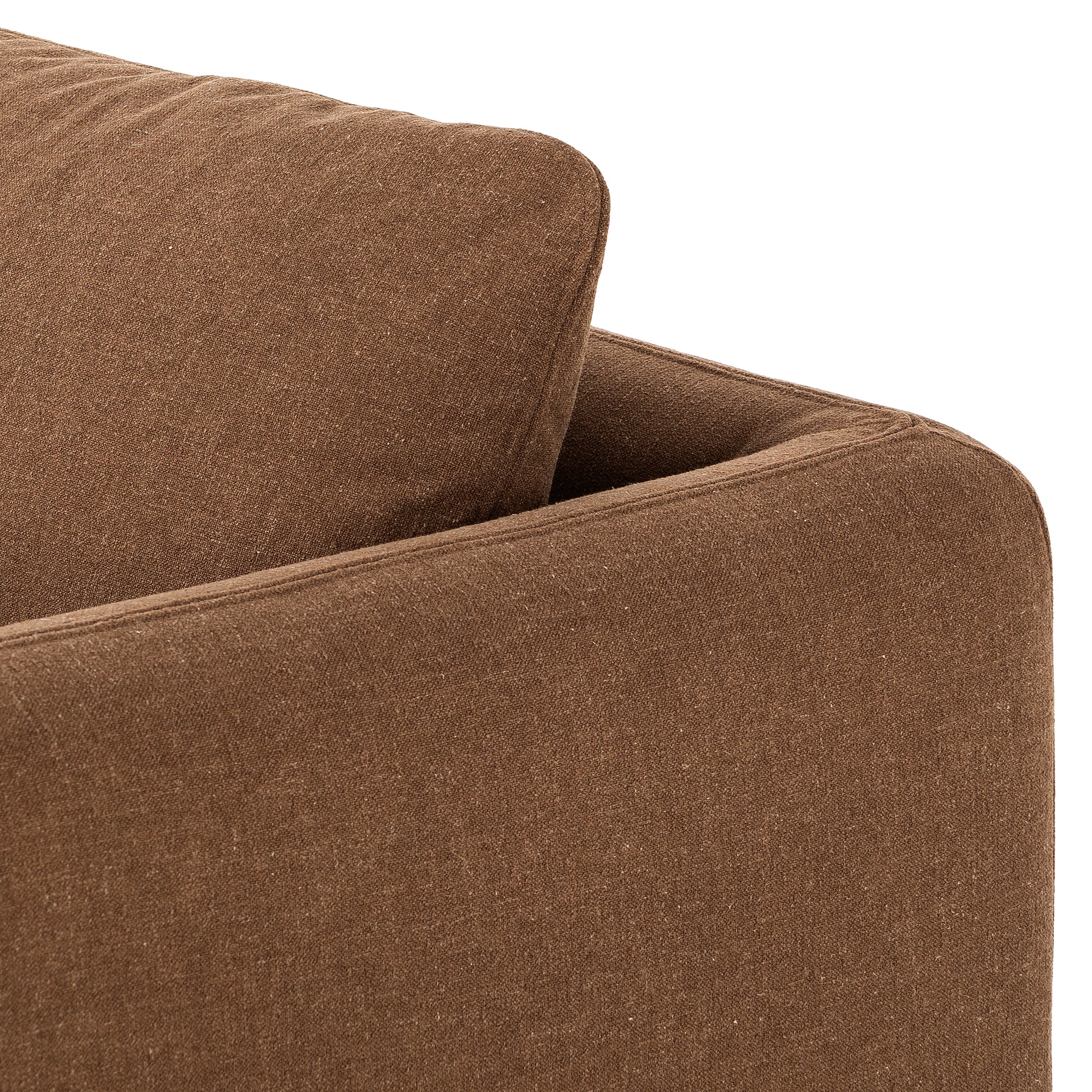 Cafe Laura Sectional Right Arm arm up close