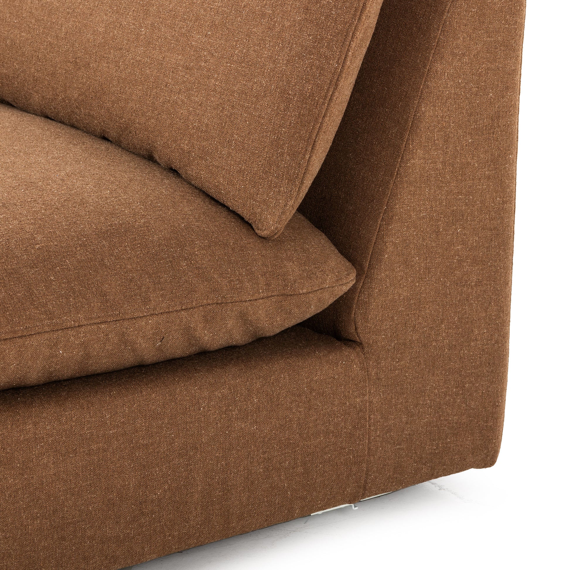 Cafe Laura Sectional Armless up close
