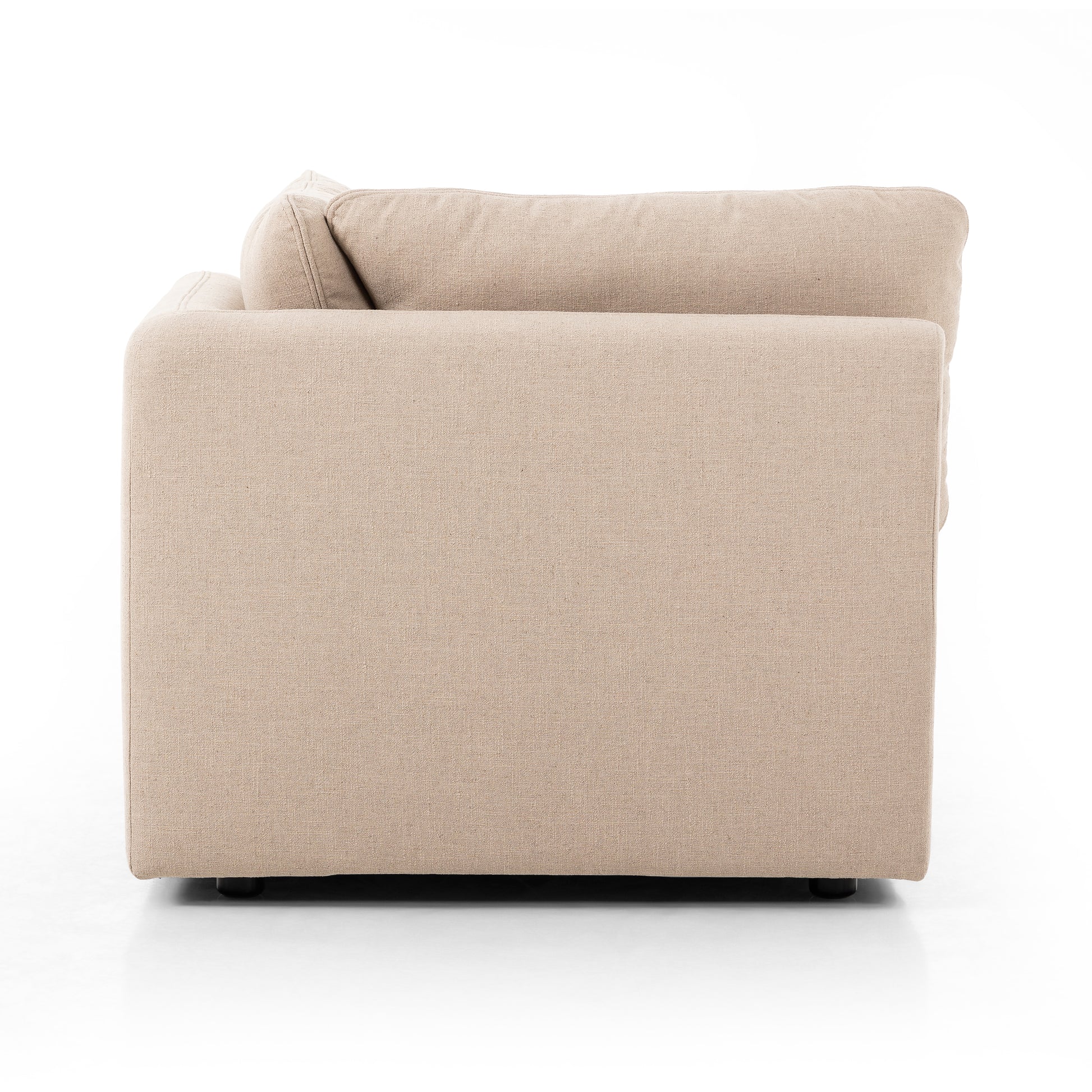 Taupe Laura Sectional Corner back view