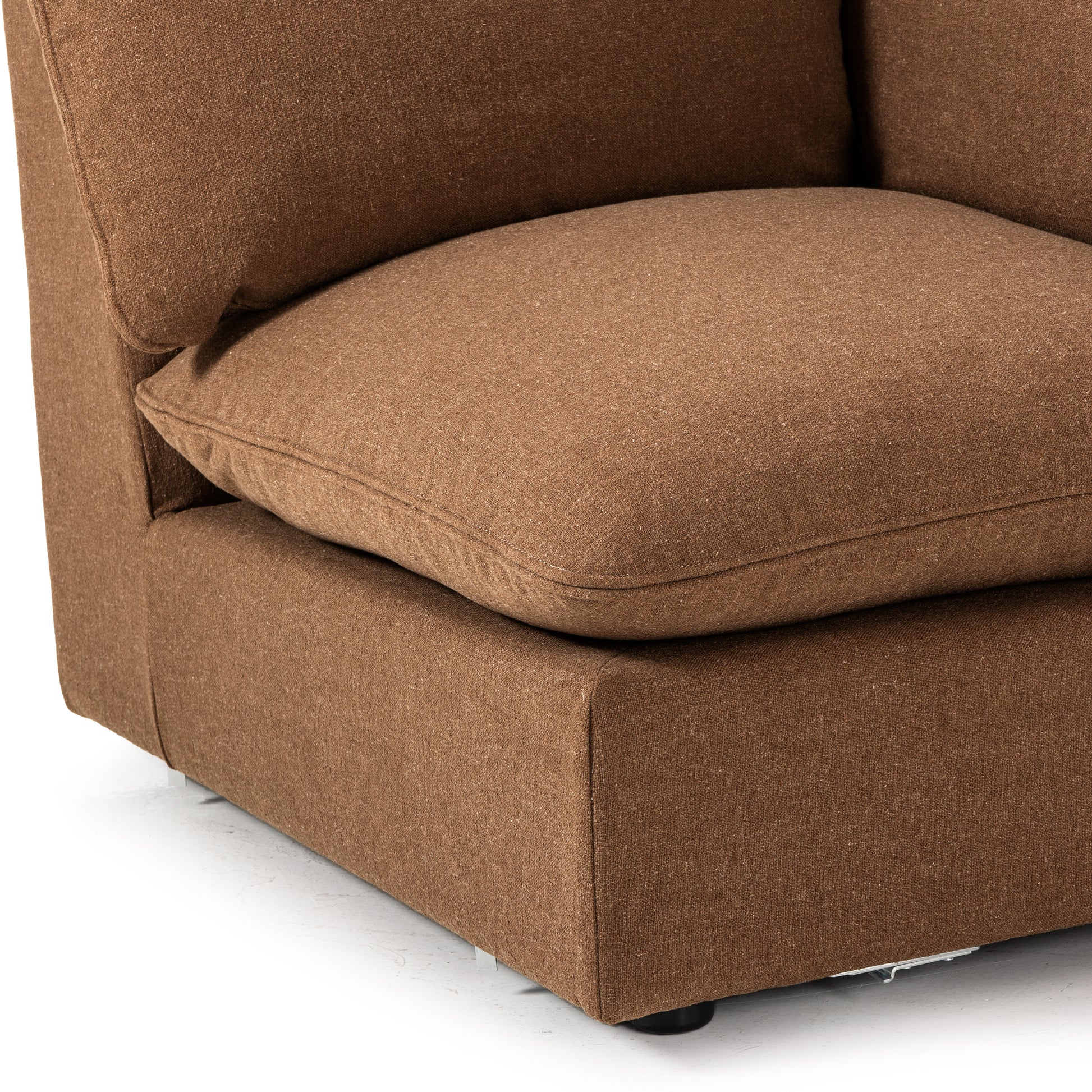 Cafe Laura Sectional Corner seat up close