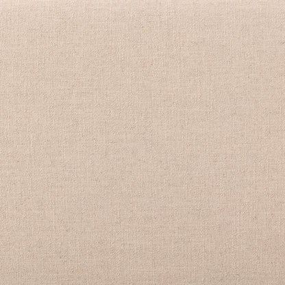 Taupe Laura Ottoman material color up close