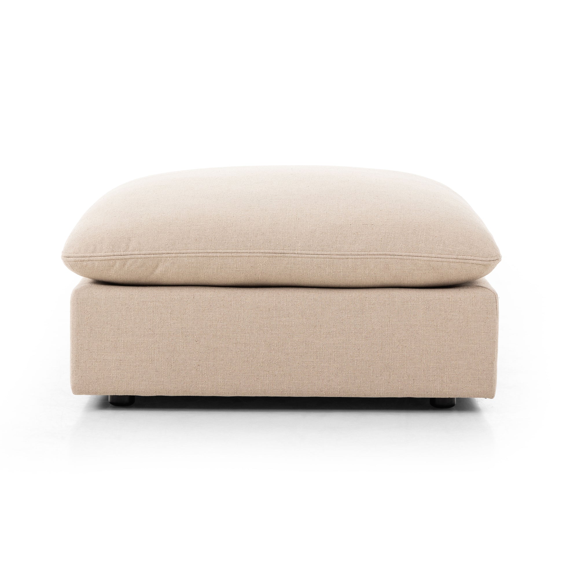 Taupe Laura Ottoman