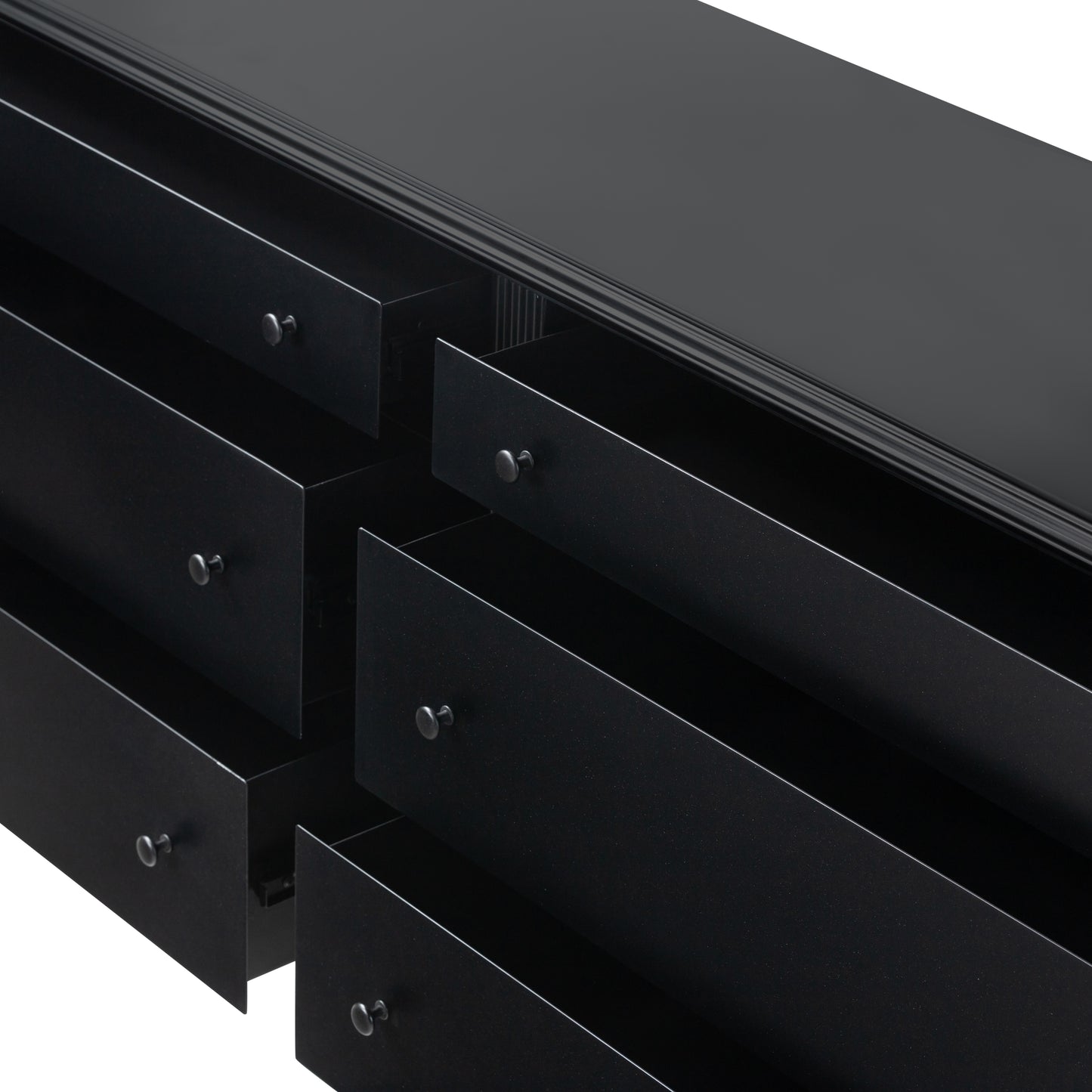 Regan Dresser shown with drawers open