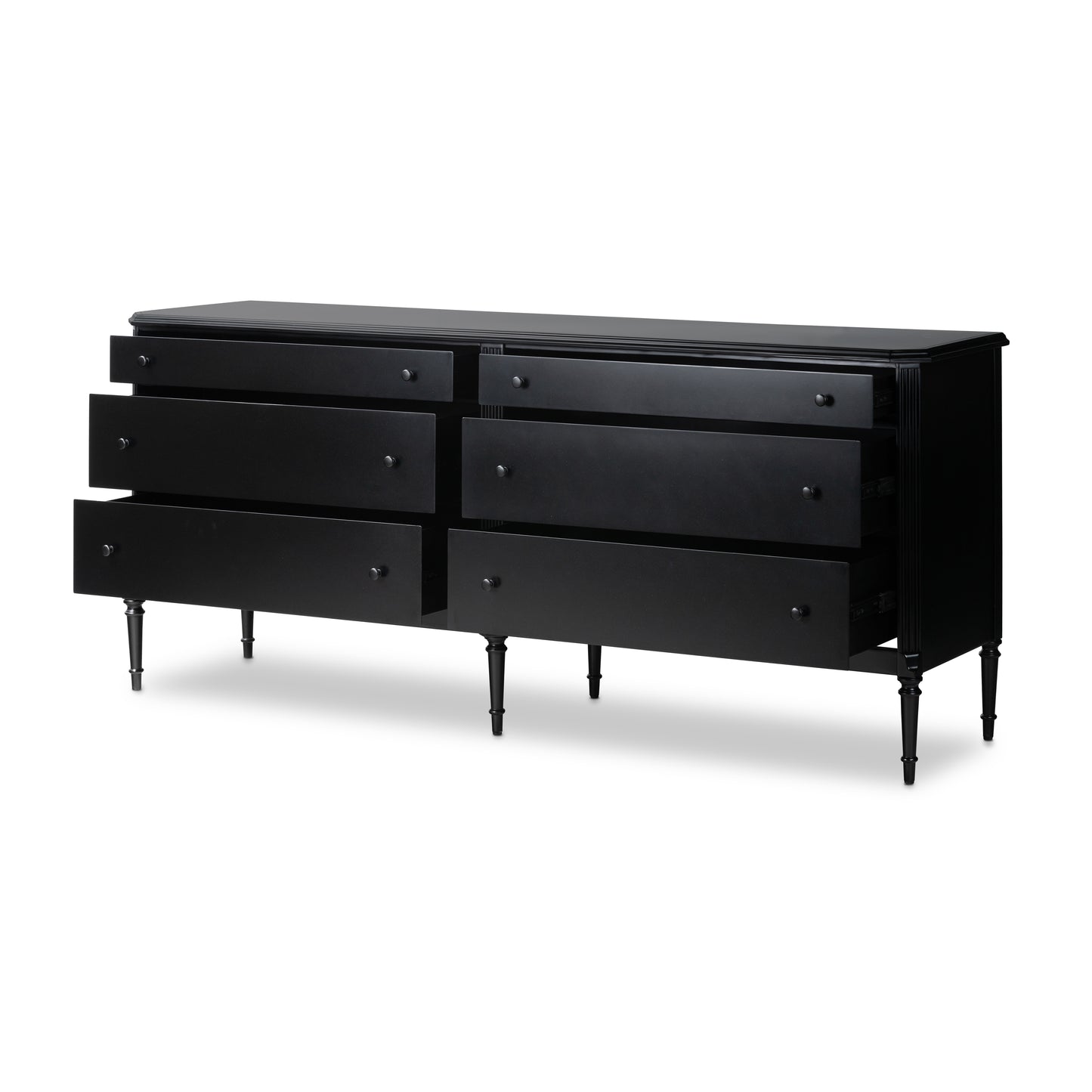 Regan Dresser shown with drawers open