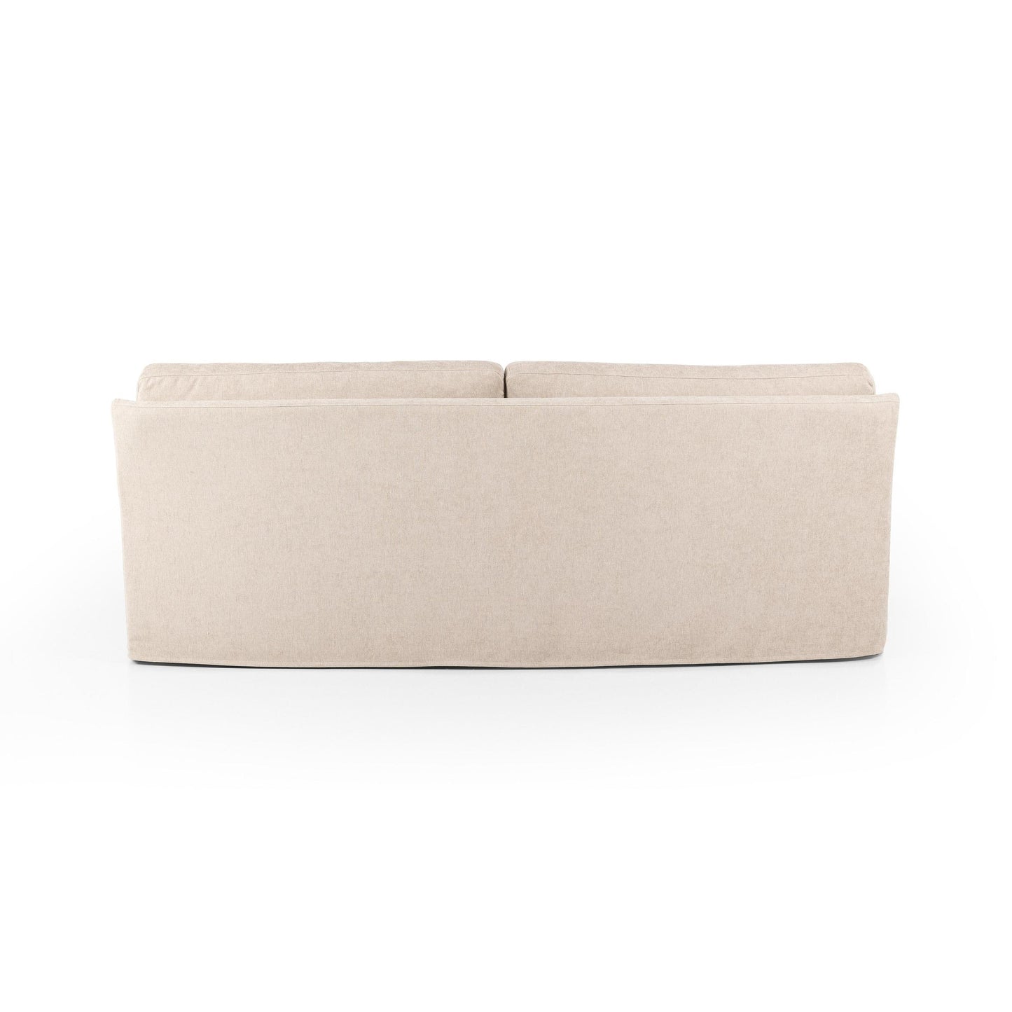 Sabine Slipcover Sofa - shell - back view