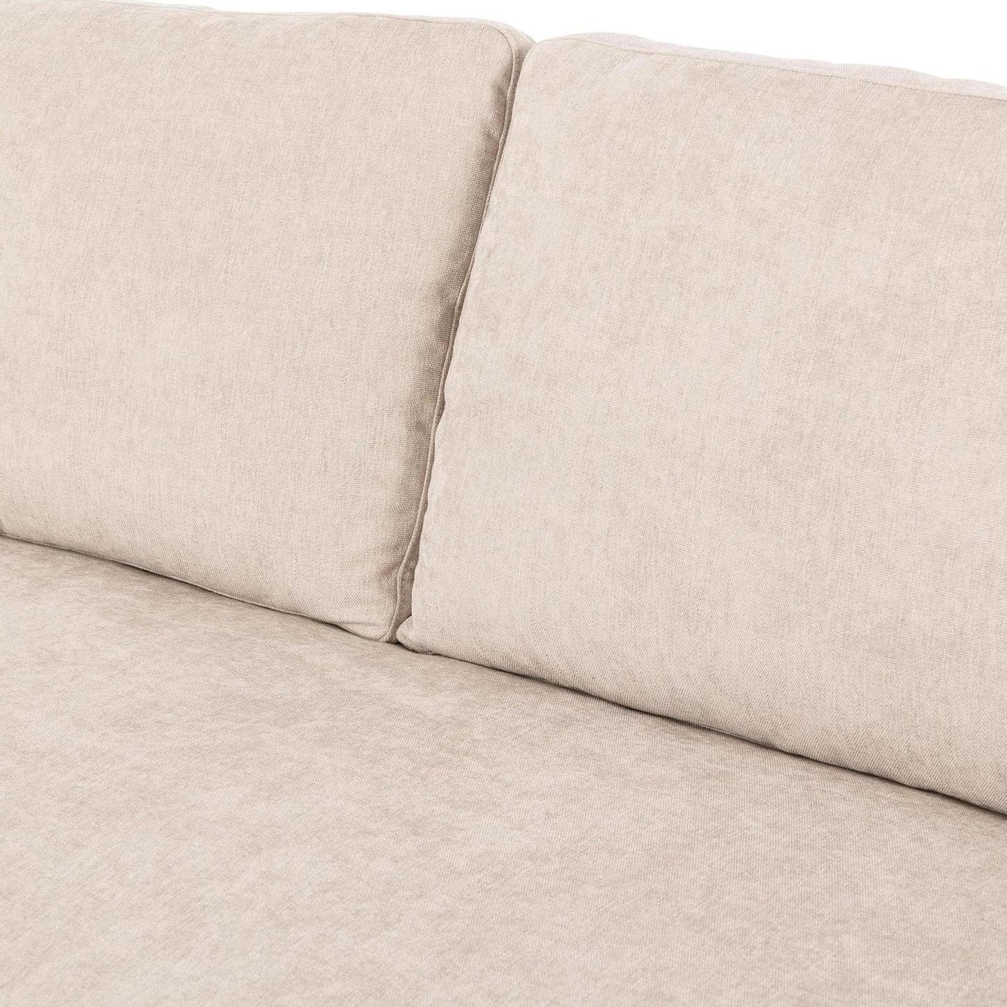 Sabine Slipcover Sofa - shell - close up of backrest cushions
