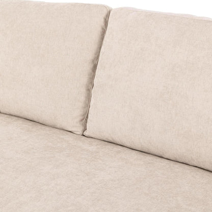 Sabine Slipcover Sofa - shell - close up of backrest cushions
