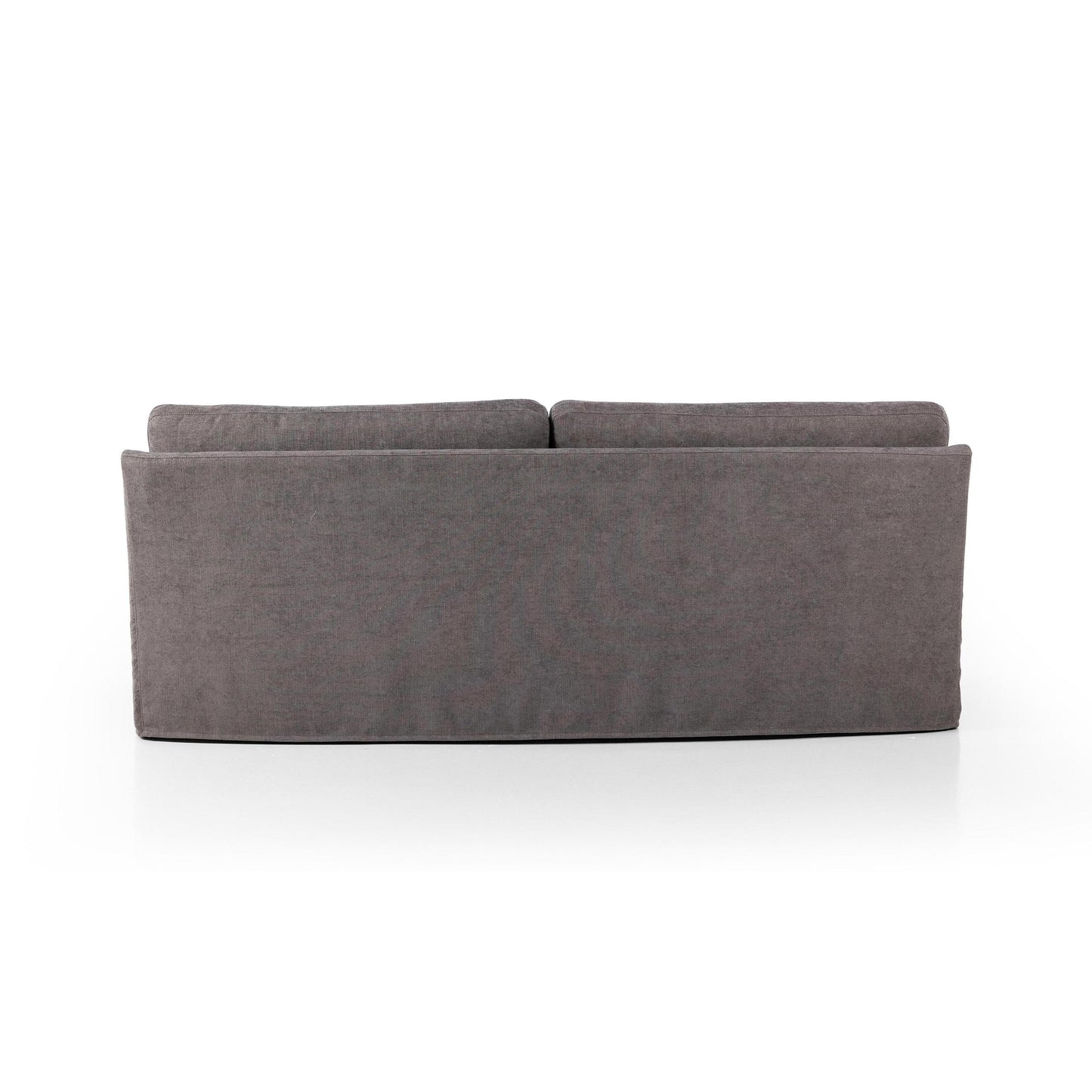 Sabine Slipcover Sofa - smoke - back view