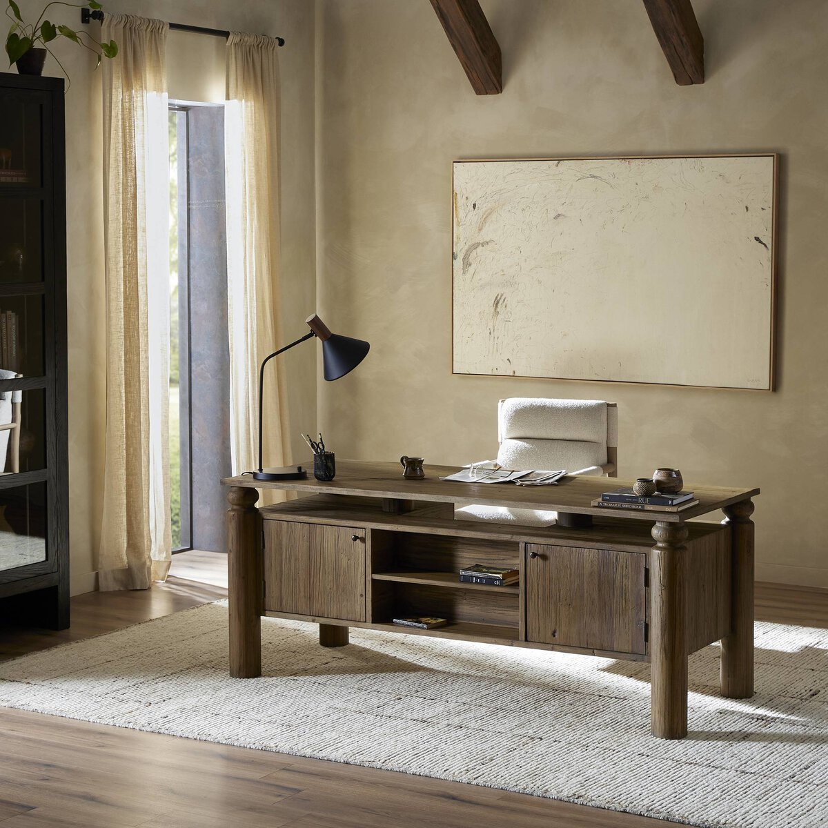 Kerbie Desk shown in office space