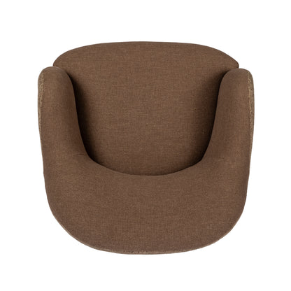 Caesar Swivel Chair in Fallingbrook Cafe top of chair view