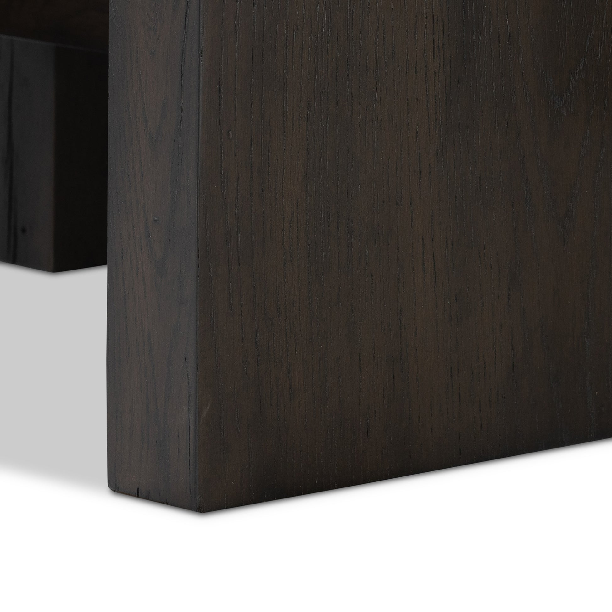 Smoked Black Edison End Table leg