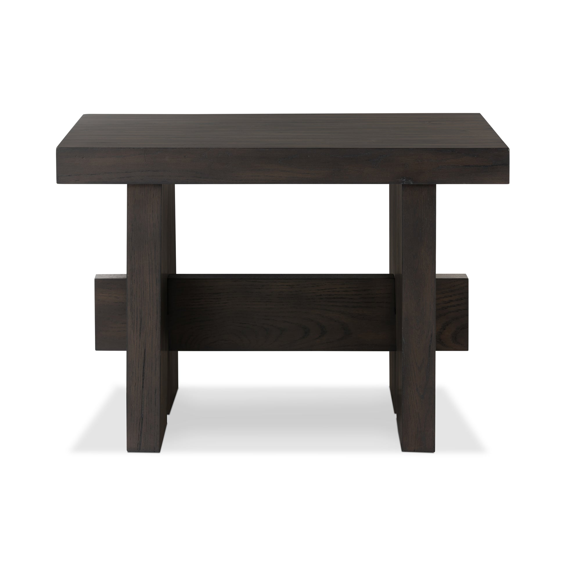 Smoked Black Edison End Table