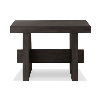 Smoked Black Edison End Table