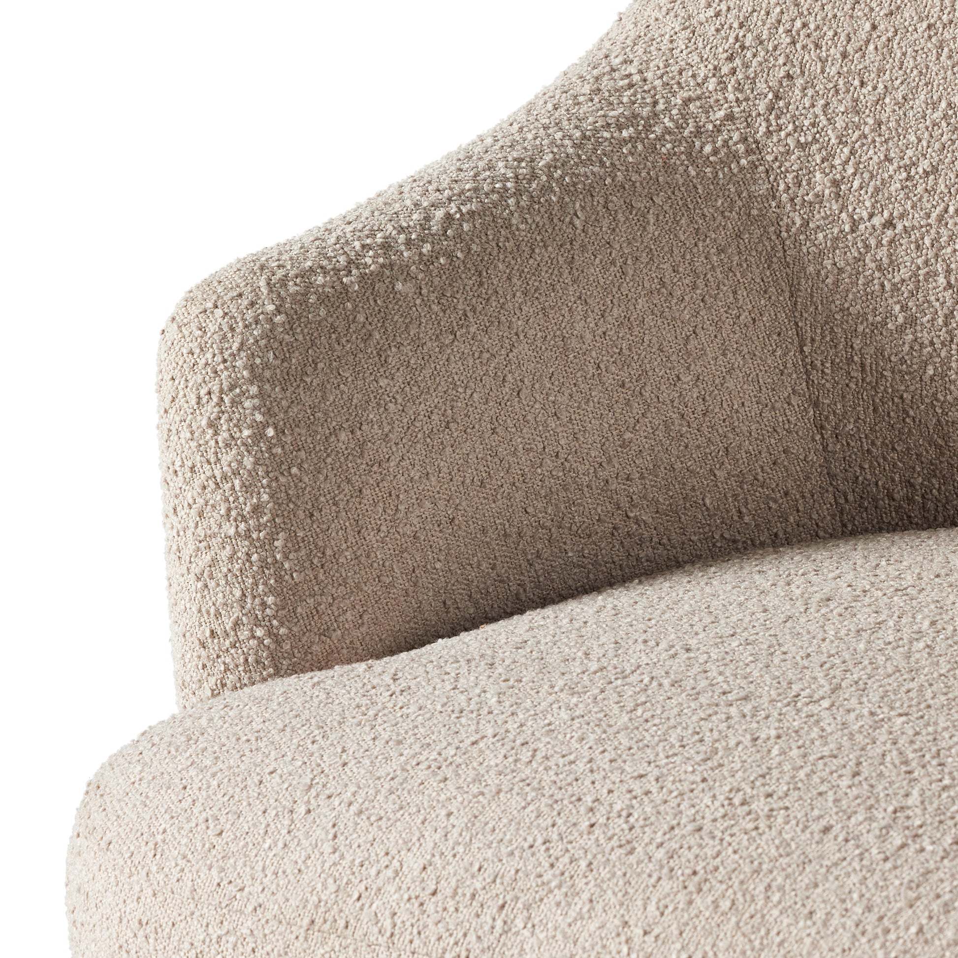 Marley Chair in Sand Color close up