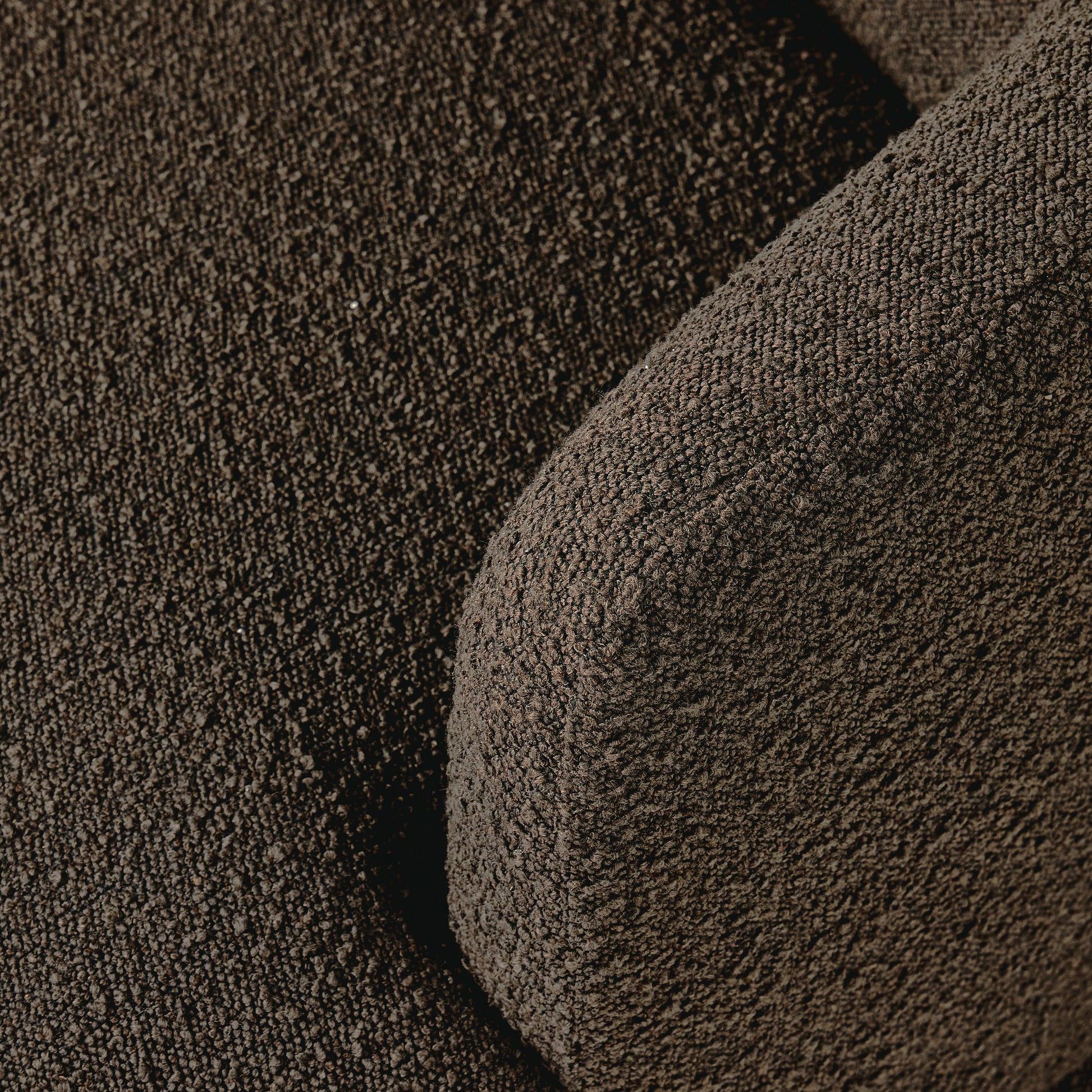 Marley Chair in Mink Color arm close up