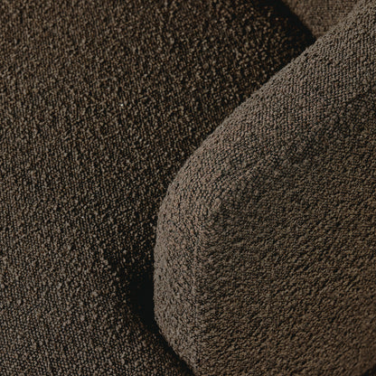 Marley Chair in Mink Color arm close up