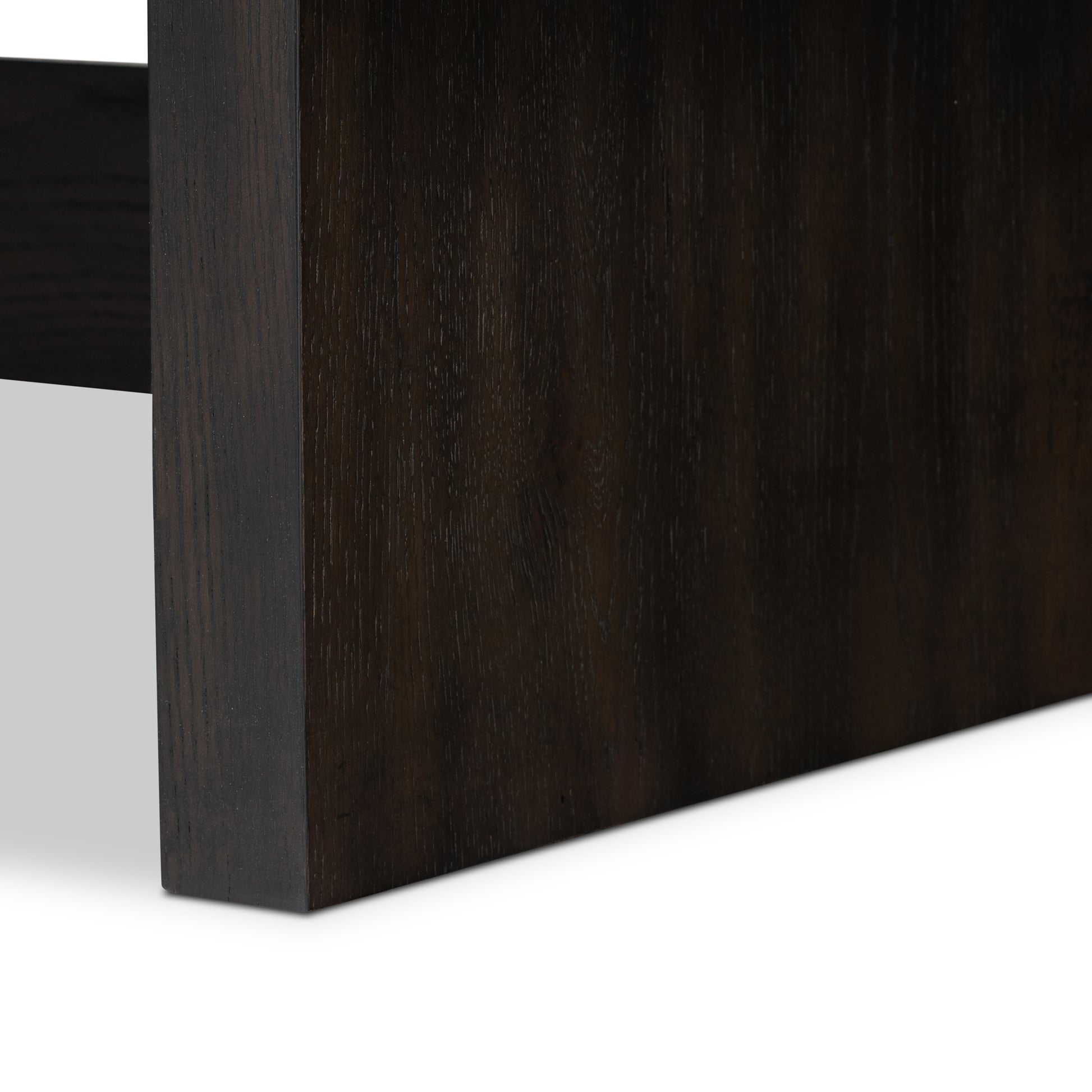 Smoked Black Edison Coffee Table leg