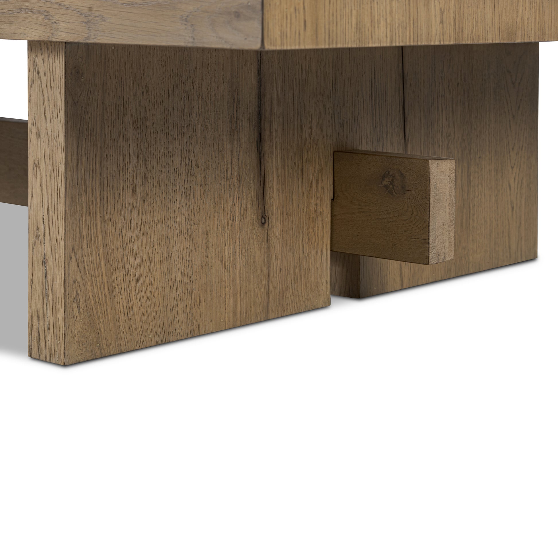 Light Oak Edison Coffee Table leg