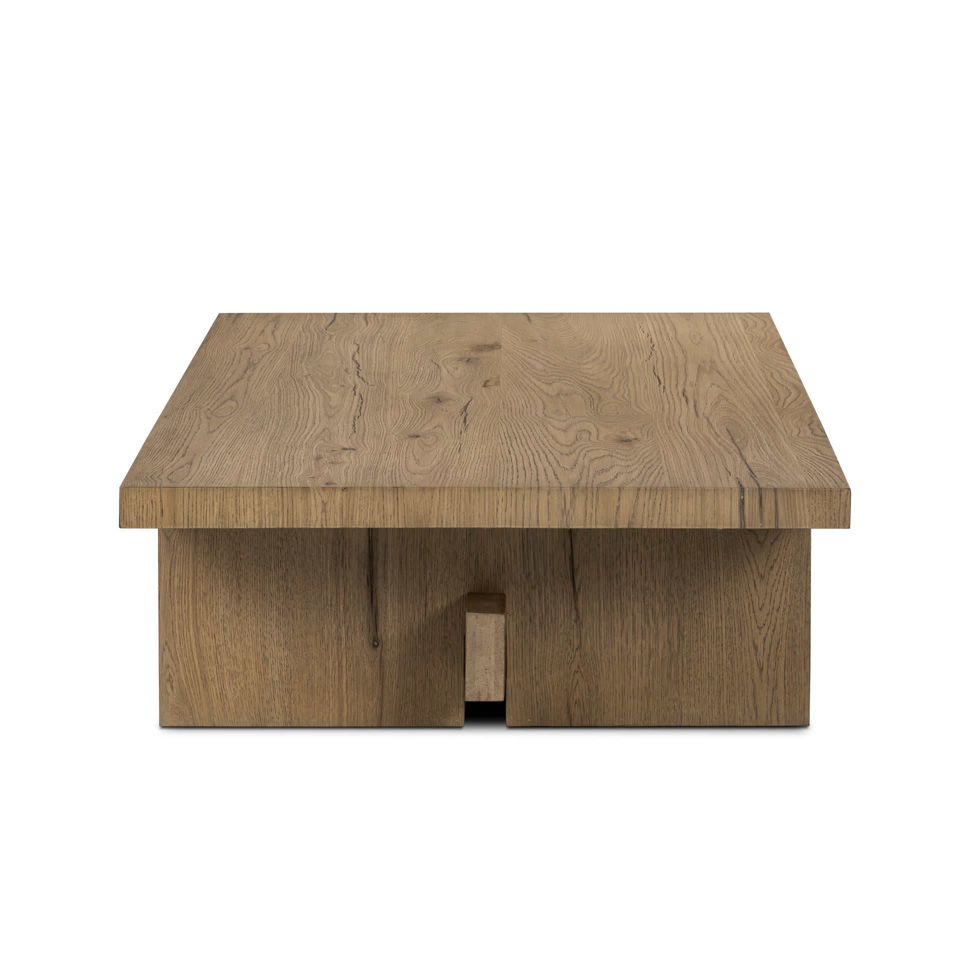 Light Oak Edison Coffee Table side