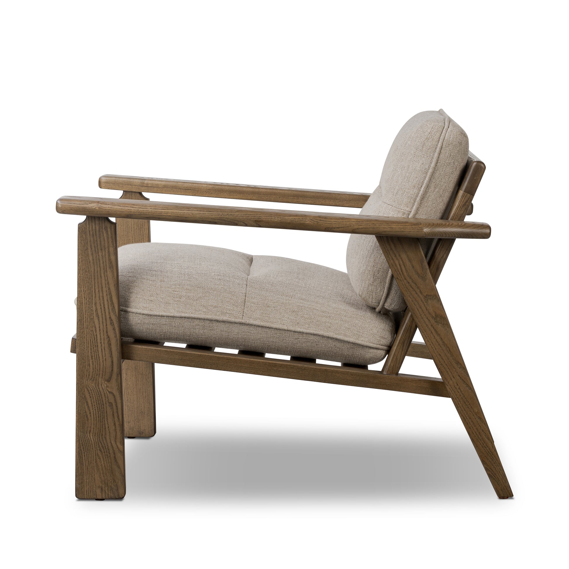 Alcala Wheat Davie Chair side view