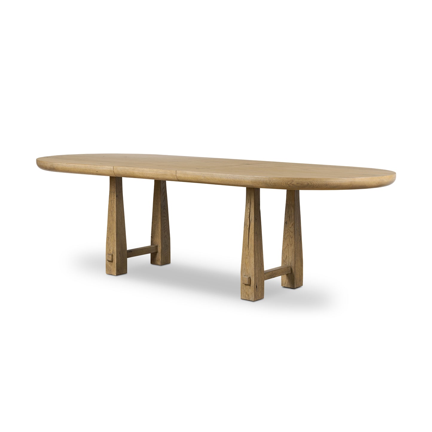 Griffin Oval Extension Dining Table angled view