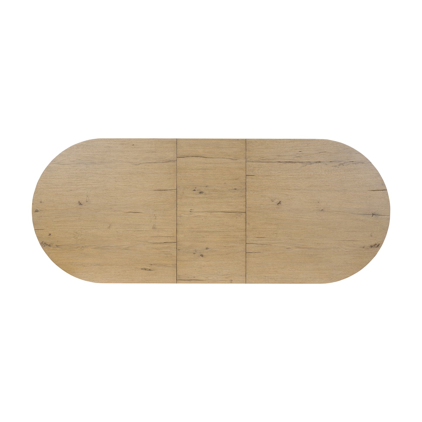 Griffin Oval Extension Dining Table top of table view